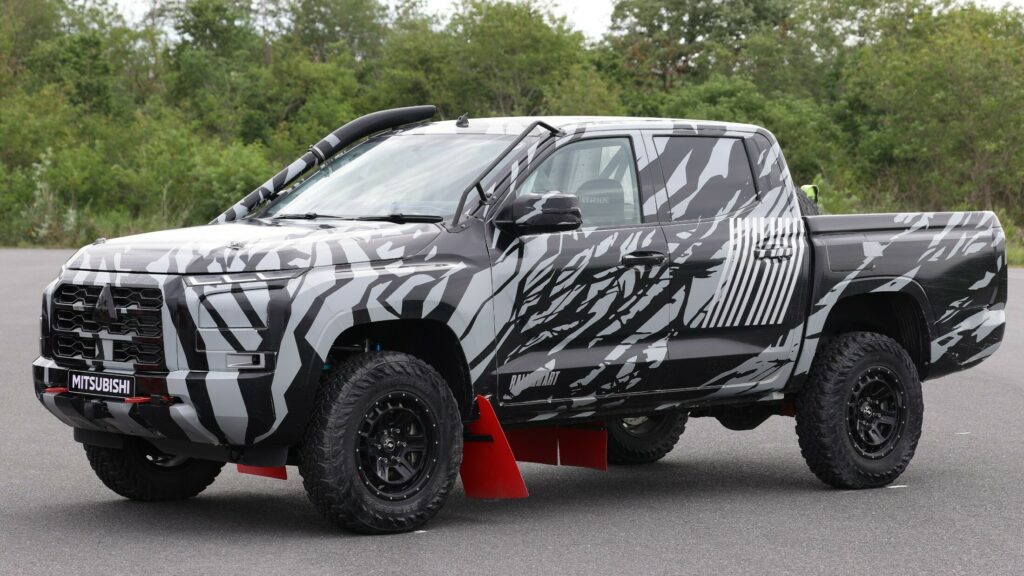  Mitsubishi Ralliart Previews Next-Gen Triton Cross-Country Rally Pickup
