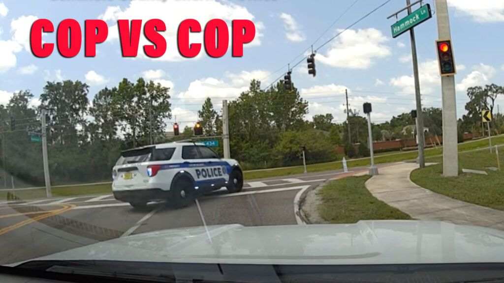 Florida Cop Drives Off After Stopped For Speeding By Another Police Officer