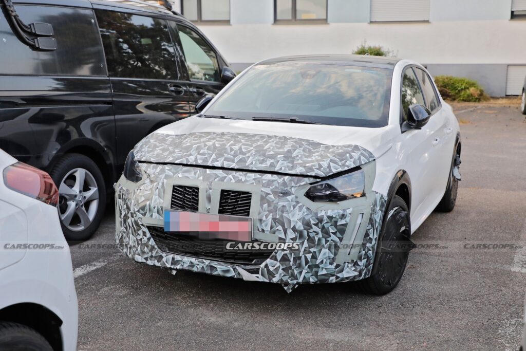 Facelifted Peugeot 208 Spied Inside And Out Weeks Before Official Launch