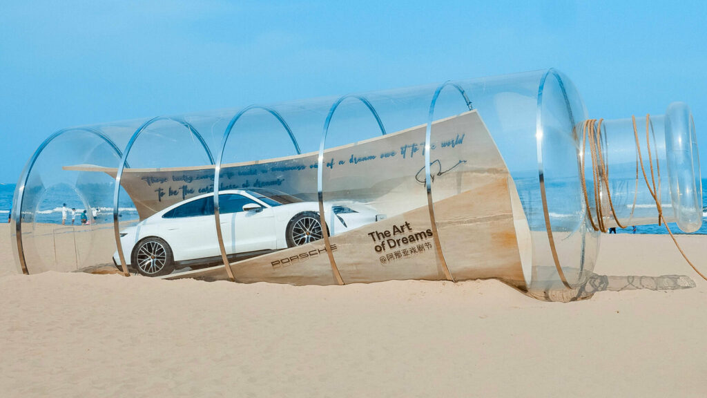  Taycan In A Bottle? Porsche Gets Artsy With Three New Exhibits