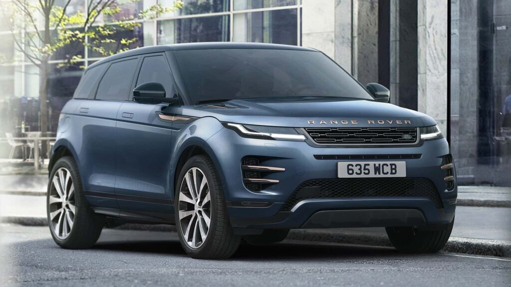  2024 Range Rover Evoque Has Fancy LEDs And New Interior Tech