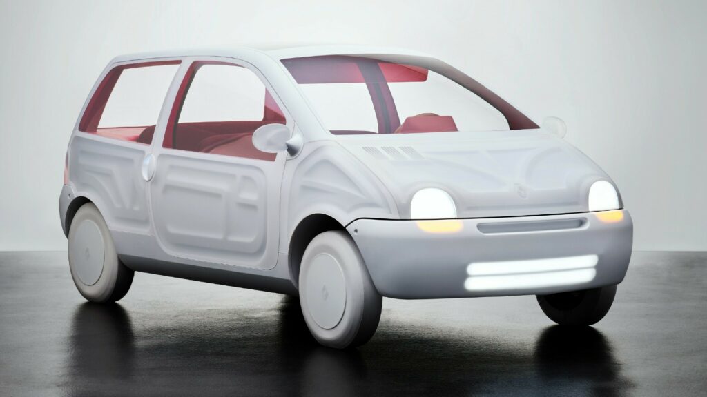  1993 Renault Twingo Gets Artistic Makeover For Its 30th Birthday