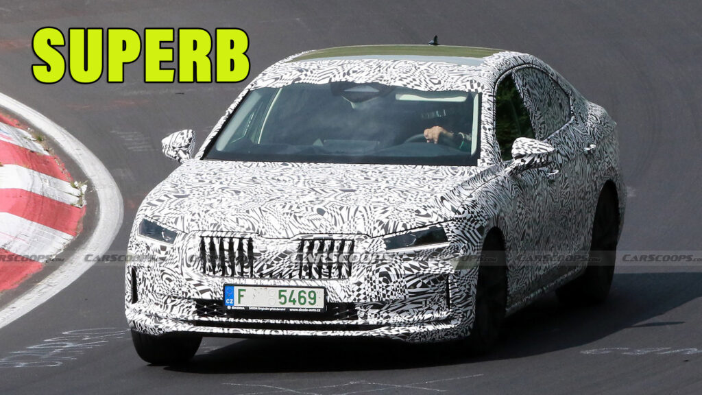  All-New 2024 Skoda Superb Limbering Up For Launch, But Will It Be The Last Of Its Kind?
