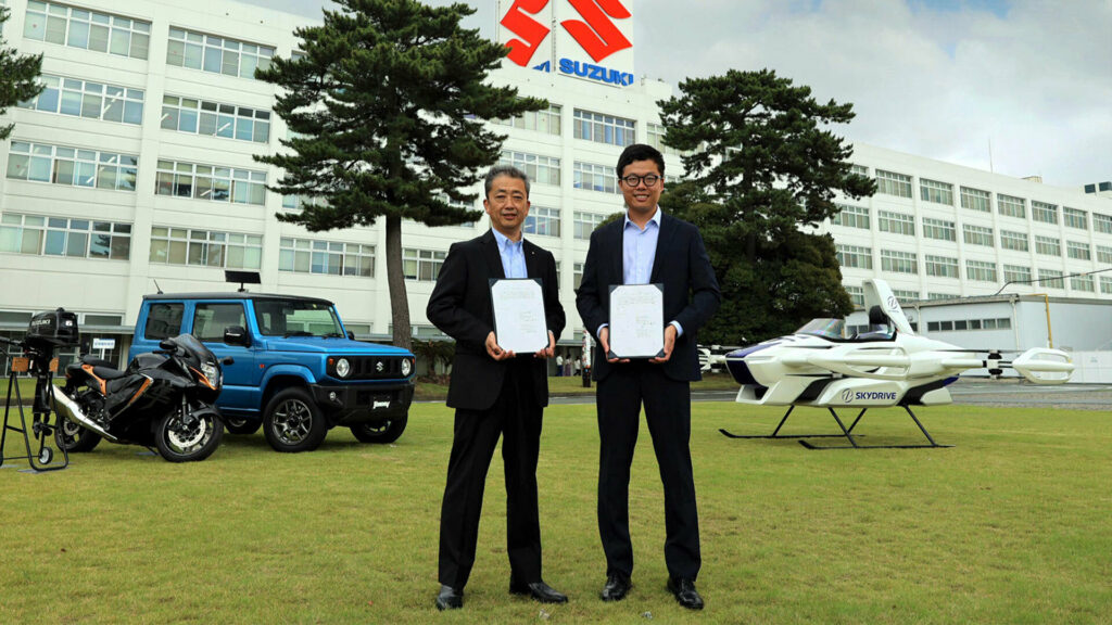 SkyDrive Flying Car To Be Built At Suzuki Plant In Japan