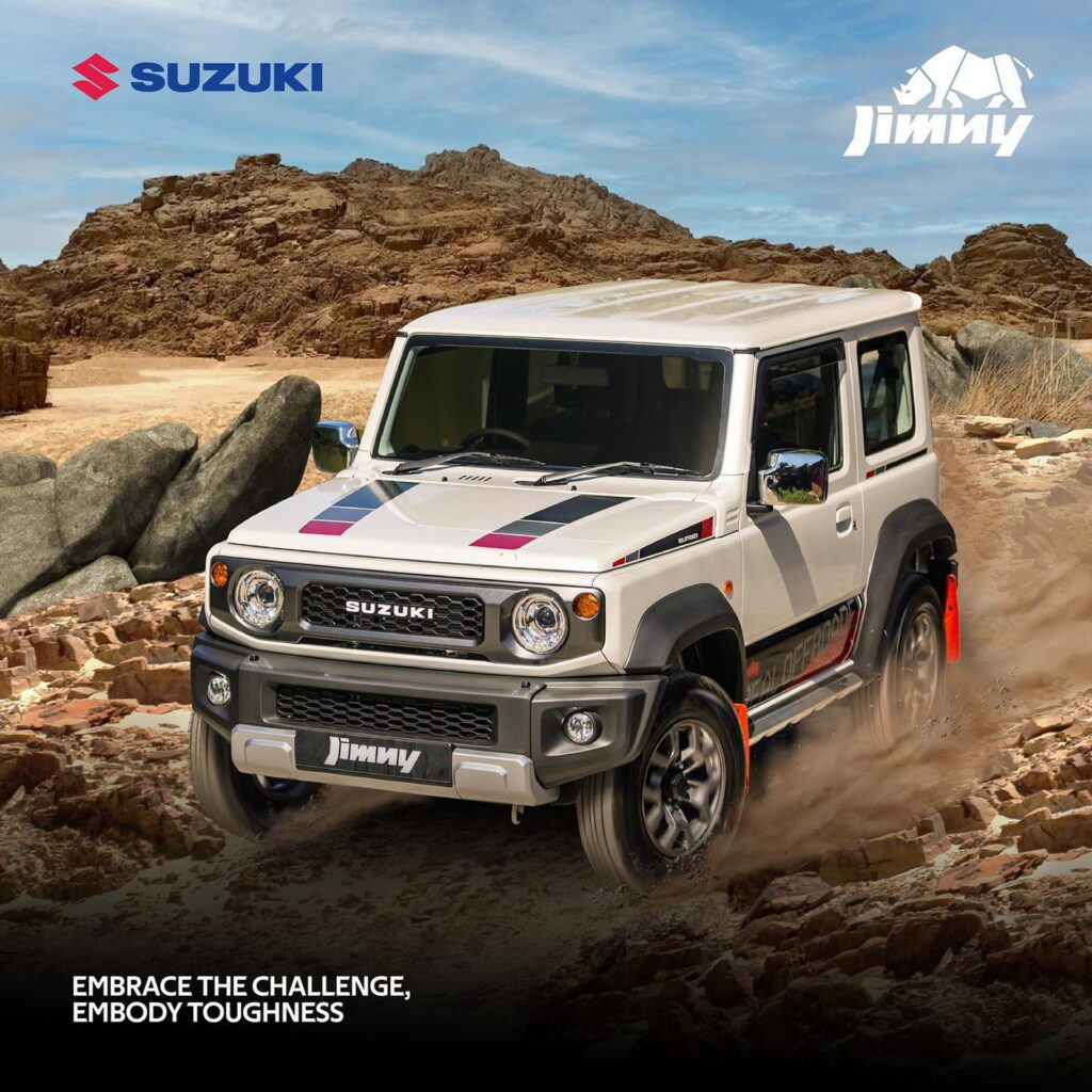  Suzuki Jimny Rhino Edition Debuts In Malaysia With Chrome Mirrors, A Few Off-Road Bits And A Special Livery