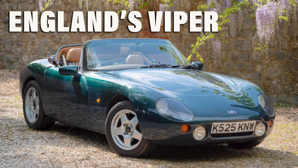  We’re Still Waiting For The New TVR Griffith, But You Can Buy This 1992 Beauty Right Now