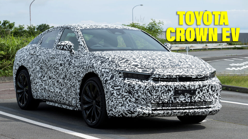  Toyota Shows Electric Crown And New Solid-State Batteries With Up To 932 Miles Of Range