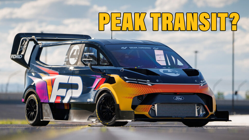  1,400-HP, Tri-Motor Ford Transit SuperVan 4.2 Is Ready To Deliver At Pikes Peak