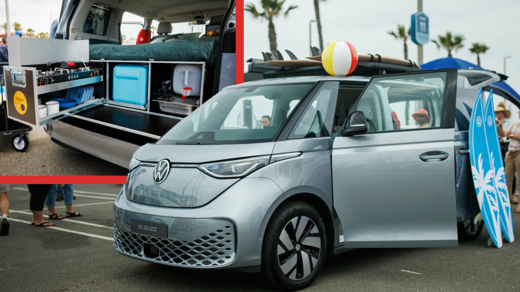 VW ID. Buzz Accessories Concept Has Everything Including A Kitchen Sink