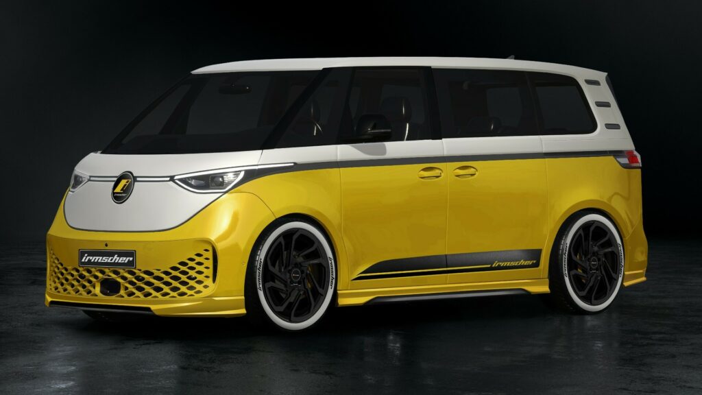  VW ID. Buzz Shows Sporty Side With Irmscher’s Bodykit And Wheels