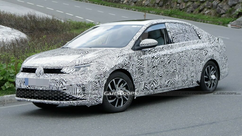 China’s VW Lavida XR Budget Sedan Spied Testing In Europe Carscoops