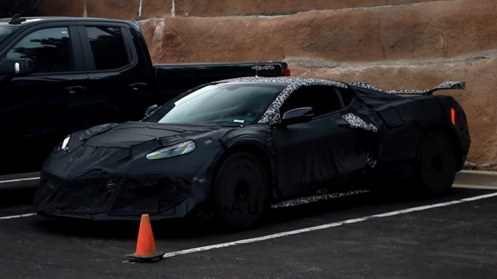  Could This Be The Mighty 850 HP Corvette ZR1 Testing In Colorado?