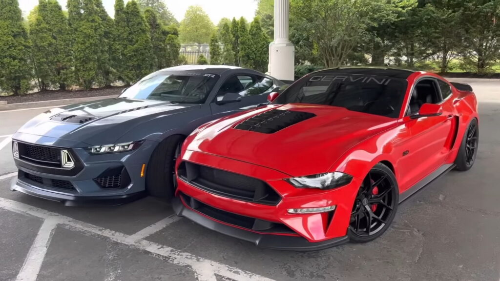  See The New 2024 Mustang RTR Next To The S550 Car It’s Replacing