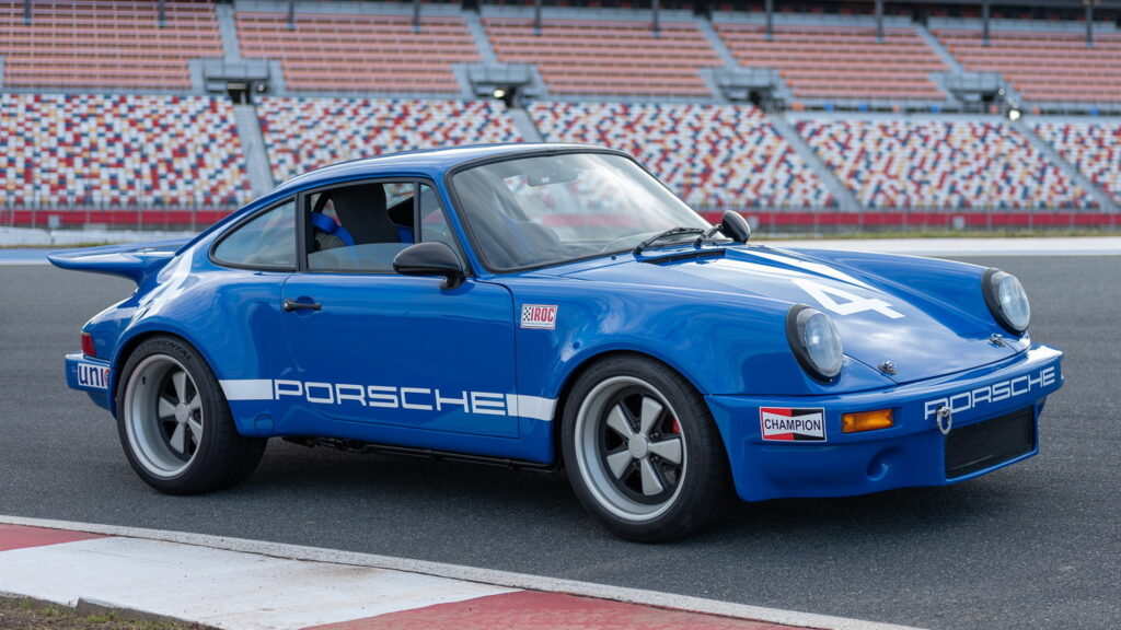  Retro Designs Introduces IROC-Inspired 1974 Porsche 911 RSR Restomod