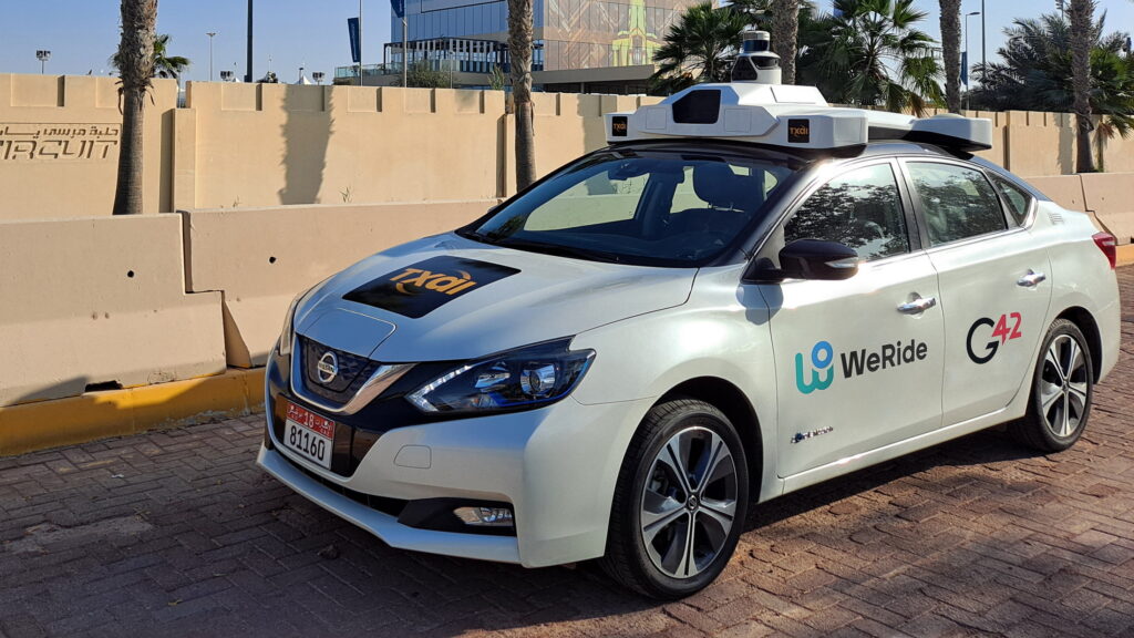  UAE Awards China’s WeRide The First National Self-Driving Vehicle License Ever