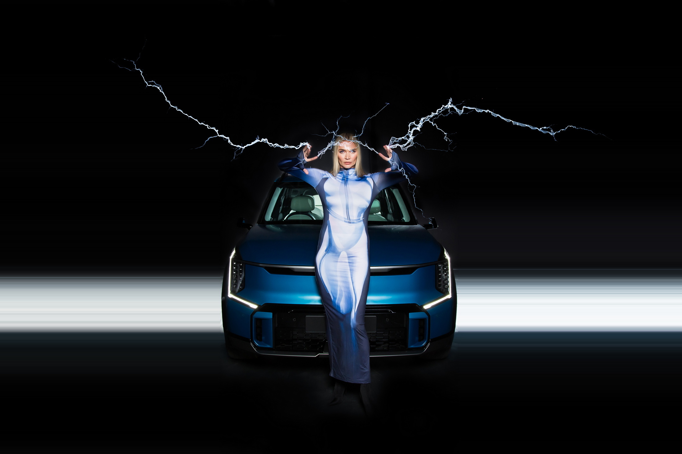2023 Kia EV9 Jodie Kidd Lightning 1