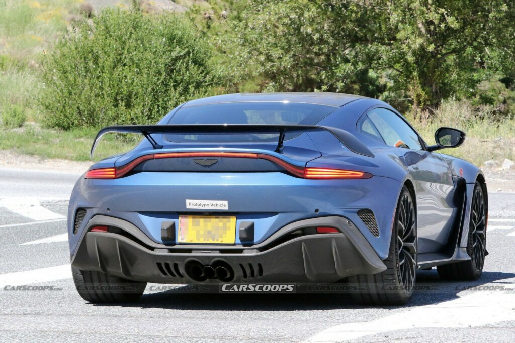  Aston Martin V12 Vantage Spied And Teased With Manual Gearbox, Debuts Tomorrow