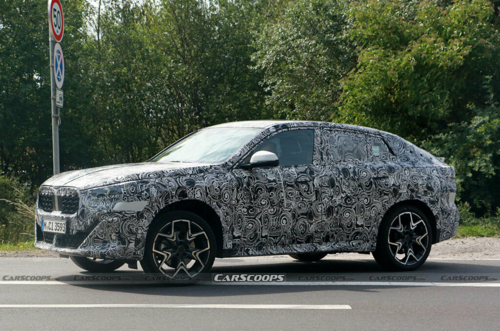 2024 BMW X2 Spied, Shows Sportier Crossover Coupe Design | Carscoops