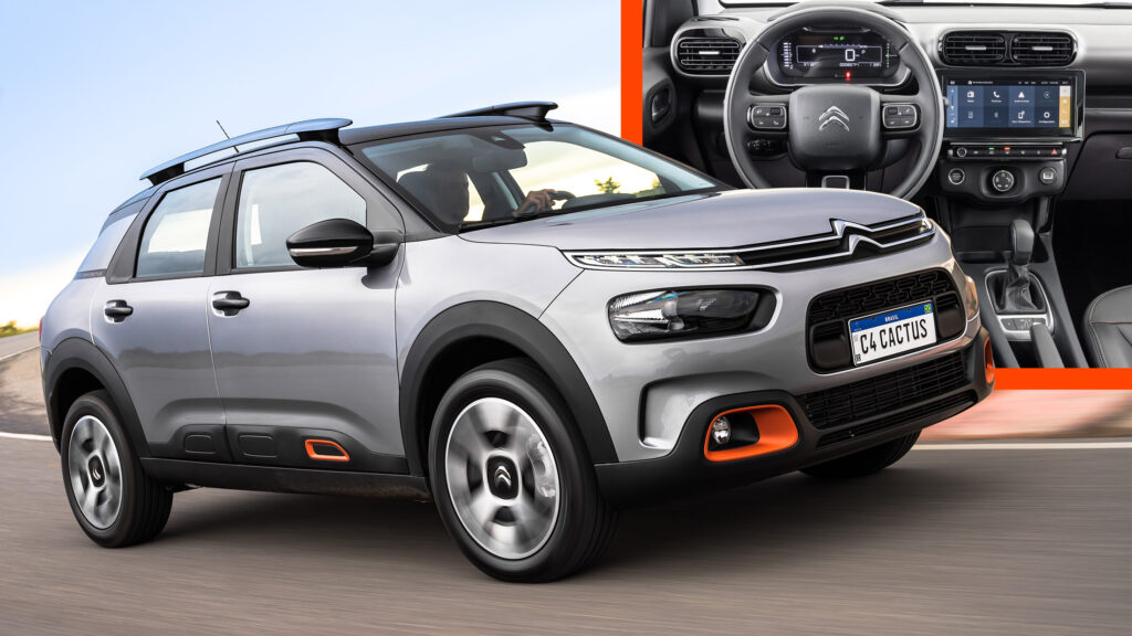  Citroen C4 Cactus Soldiers On In South America, Now With A Larger Infotainment