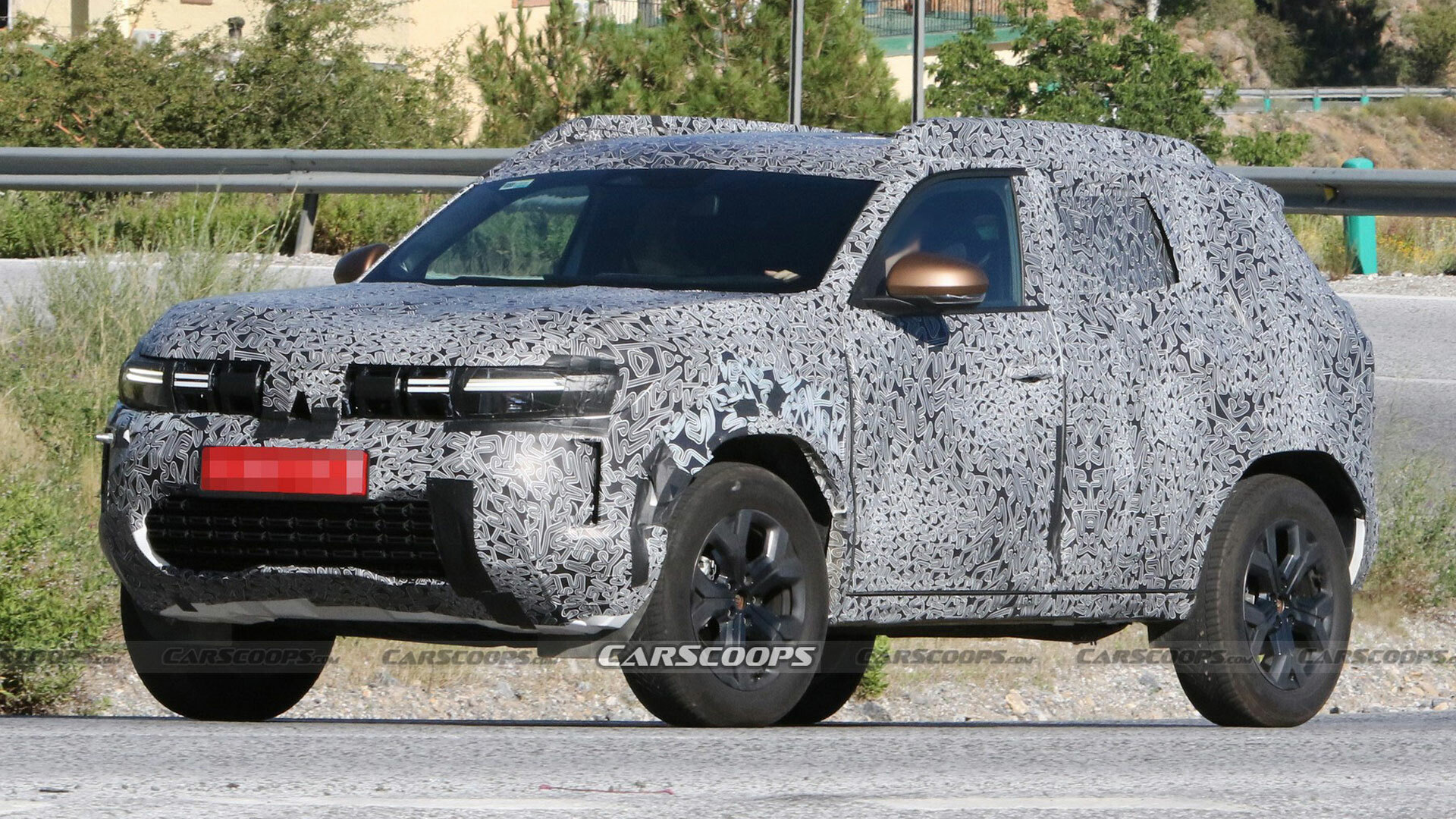 2024 Dacia Duster Strips Down, Shows Its Headlights Carscoops