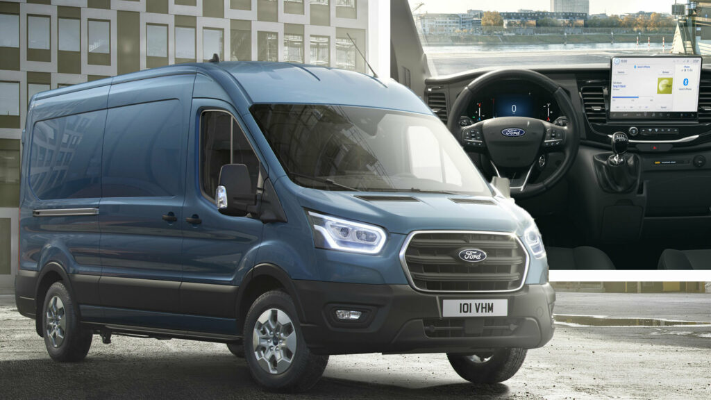 Europe's 2024 Ford Transit Gets Newly Standard 12-Inch Display And