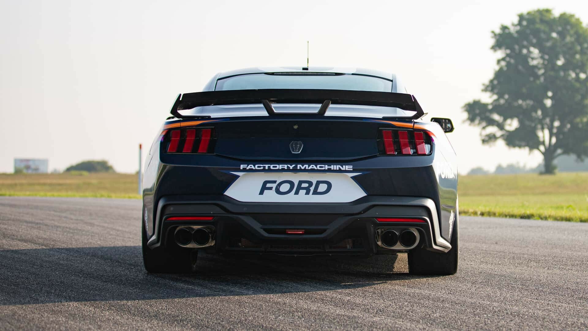 Whoa, Nellie! Ford Mustang Dark Horse R Introduced For One-Make Racing ...