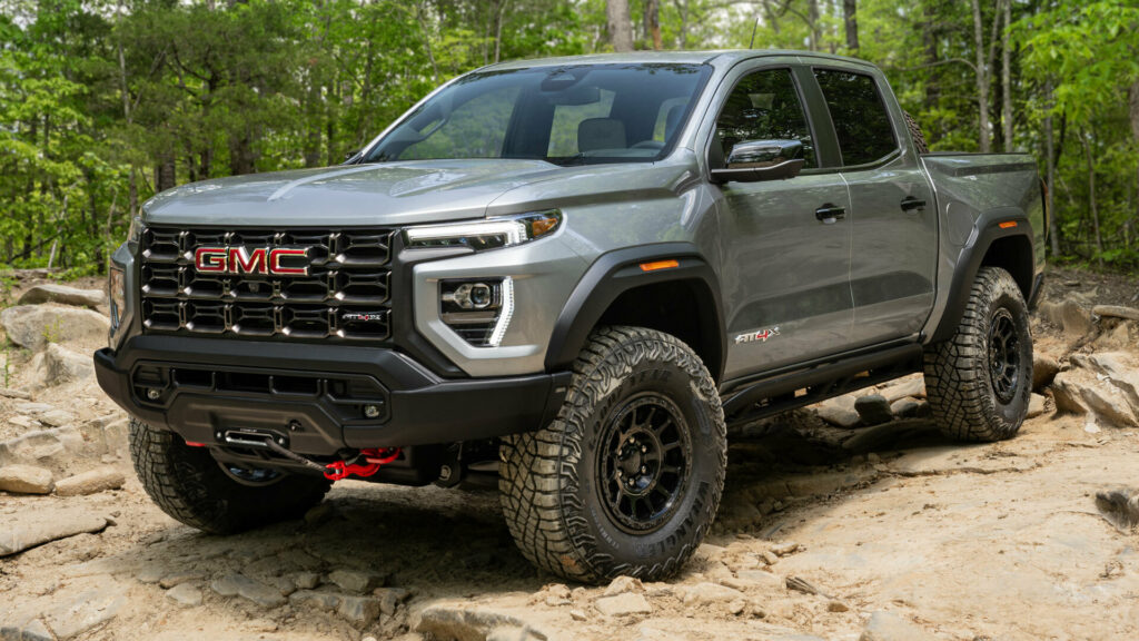 2024 GMC Canyon AT4X AEV Edition Debuts With Over A Foot Of Ground