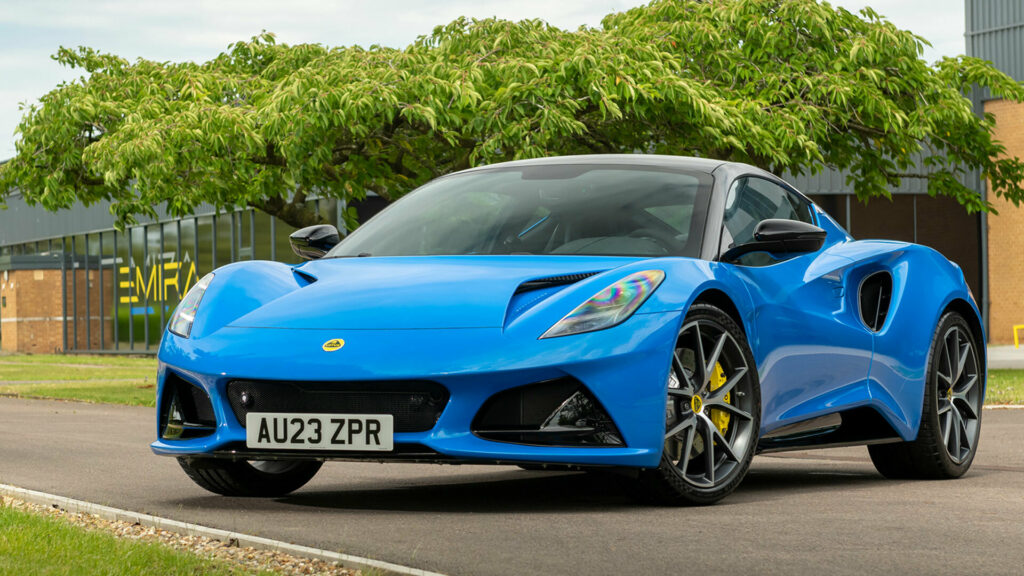  Four-Cylinder Lotus Emira Fully Detailed, Now Available To Order
