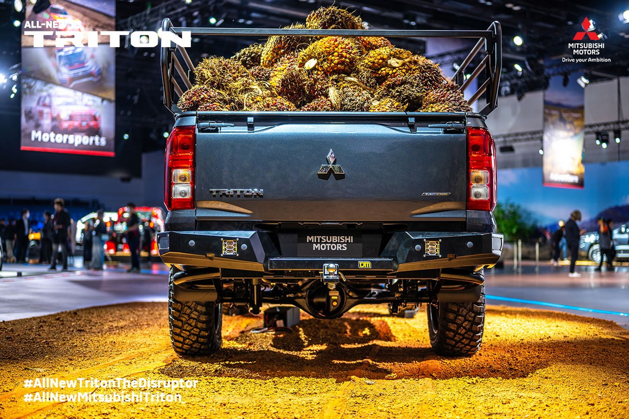 Mitsubishi Shows Customized Tritons Including Slammed Sports Truck