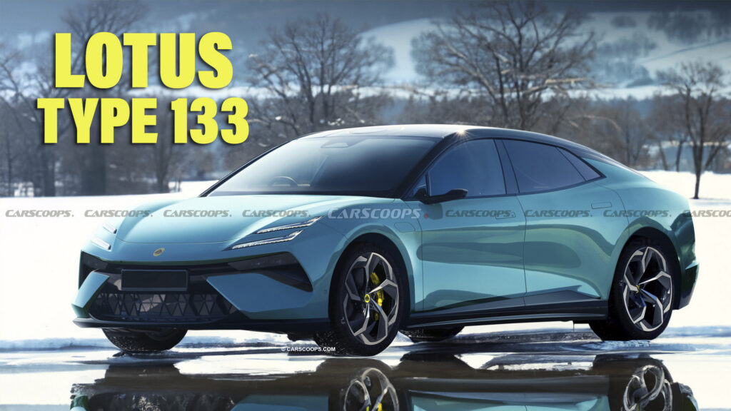  2025 Lotus Type 133 EV Sedan: Everything We Know About The Porsche Taycan Rival