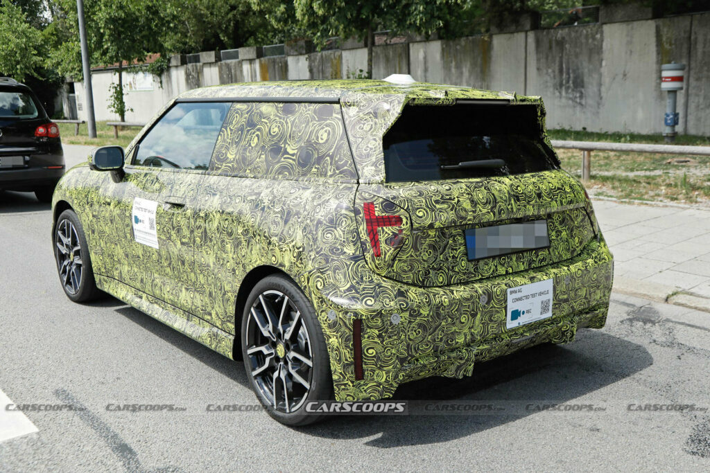  MINI John Cooper Works EV Spied With Sporty Upgrades