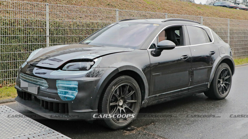  2026 Porsche Cayenne EV Spied For The First Time