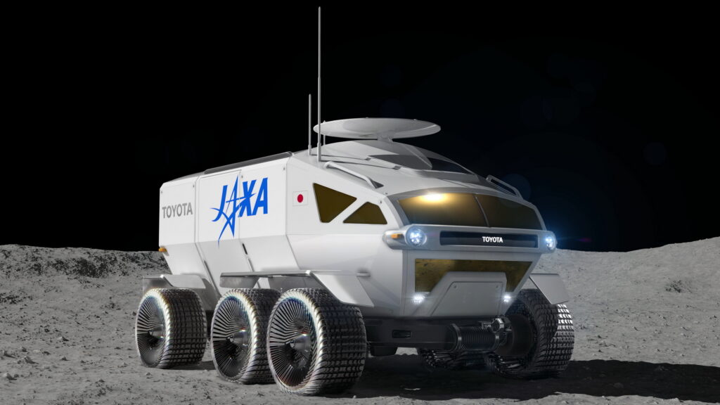  Toyota&rsquo;s Hydrogen Lunar Cruiser Could Someday Use Moon Ice As Fuel To Prolong Missions