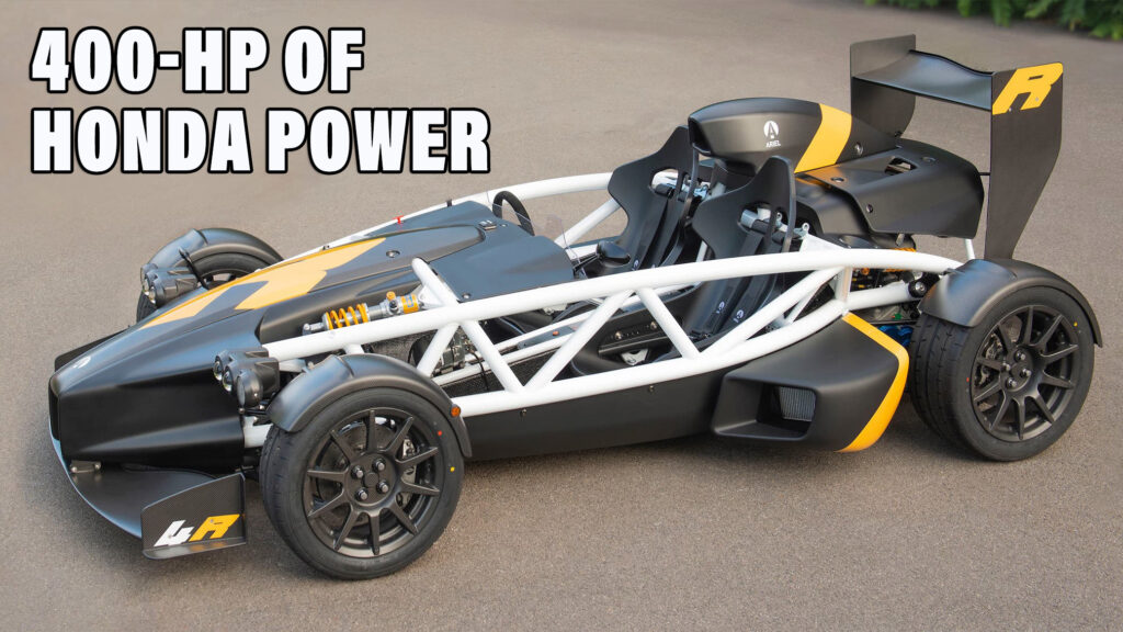  Ariel Boosts Atom 4R’s Civic Type-R Engine To 400 HP