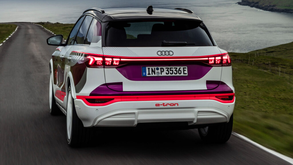  2025 Audi Q6 E-Tron Previewed With 100 kWh Battery And Up To 510 HP