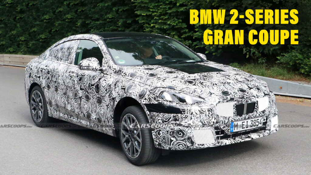  2025 BMW 2-Series Gran Coupe Makes Its Disguised Debut