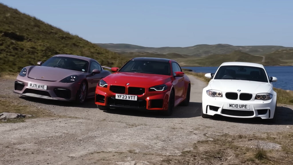  How Does The New BMW M2 Stack Up To The Porsche Cayman GT4 And The 1M?