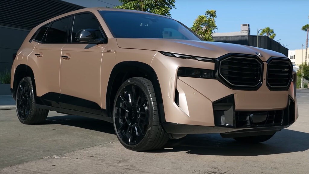 Does This Wrap Help Save The BMW XM’s Odd Design?