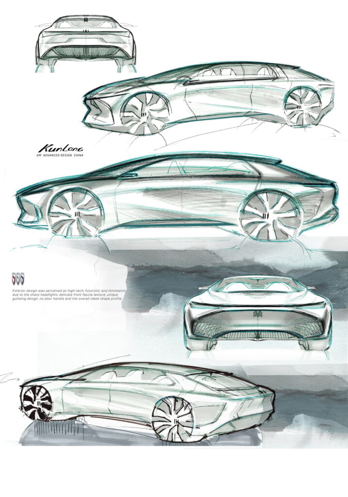 Buick Proxima Concept Is An EV Flagship Sedan With Gullwing Doors ...