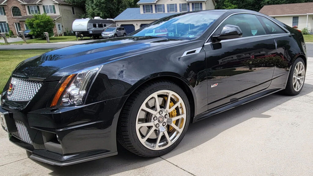  The Cadillac CTS-V Coupe Looks A Little Weird But It’s A Serious Performer