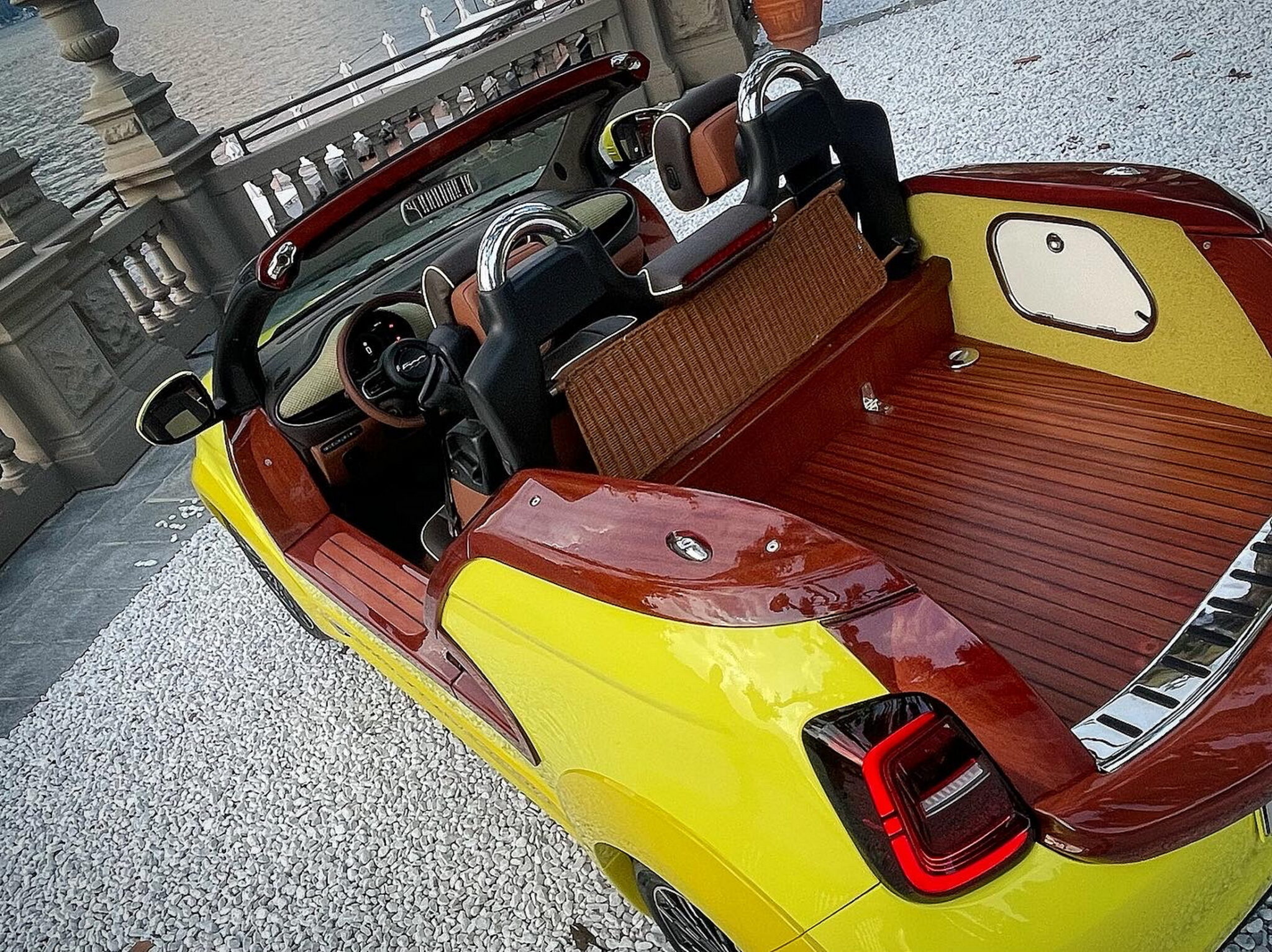 Castagna Milano Chops Fiat 500e Convertible To Create The Ultimate Lake ...