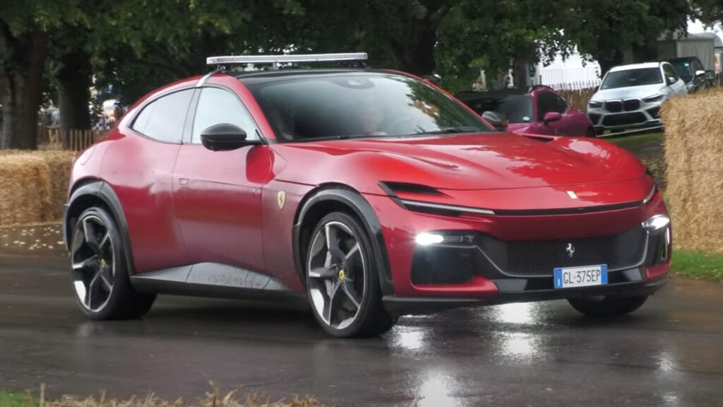  Listen: No Other SUV Can Match The Ferrari Purosangue’s V12 Soundtrack