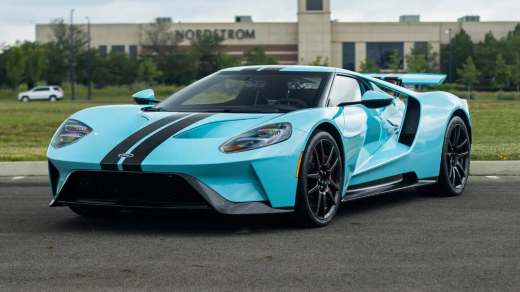  How Much Do You Think This Blue Ford GT Is Worth?