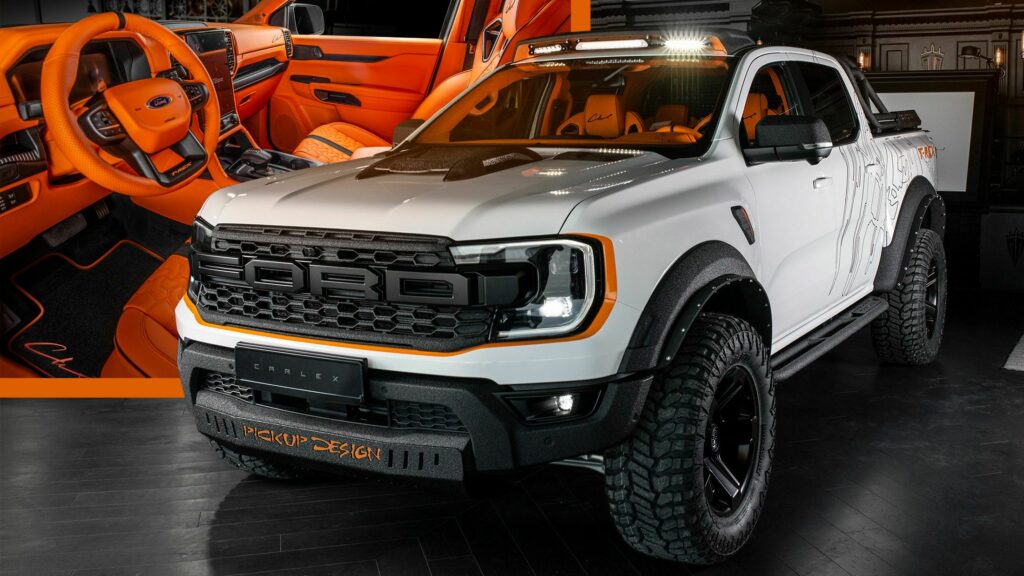  Ford Ranger Raptor Gets Jurassic Makeover, Becomes $110,000 CRX T-Rex