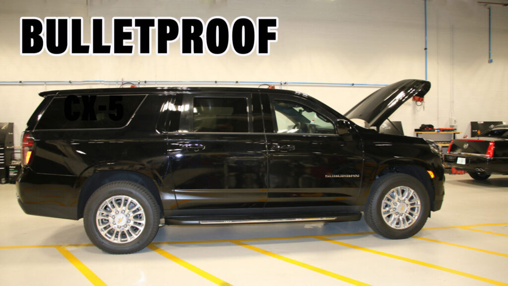  U.S. Govt’s New Armored Chevy Suburban Is Almost Ready For Battle