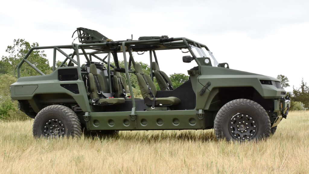  GM Defense Has Built An Electric Hummer For The Military