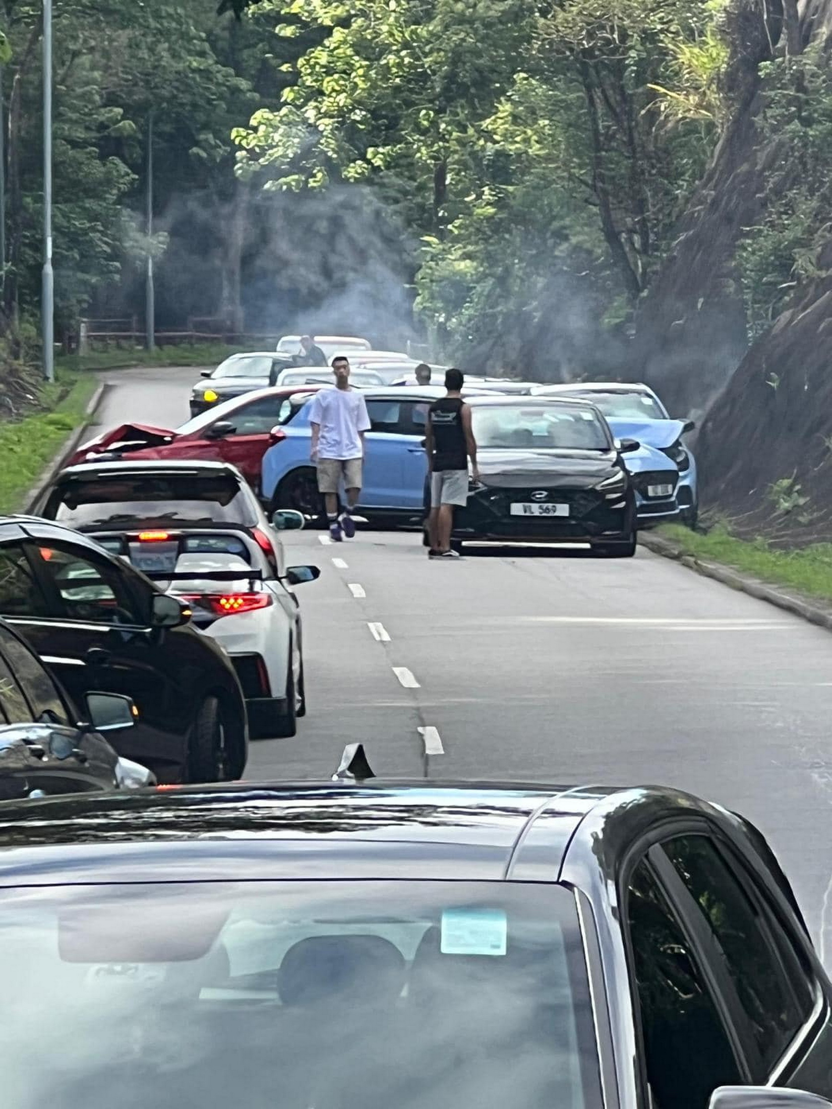 Hyundai i30 N Accident In Hong Kong (2)