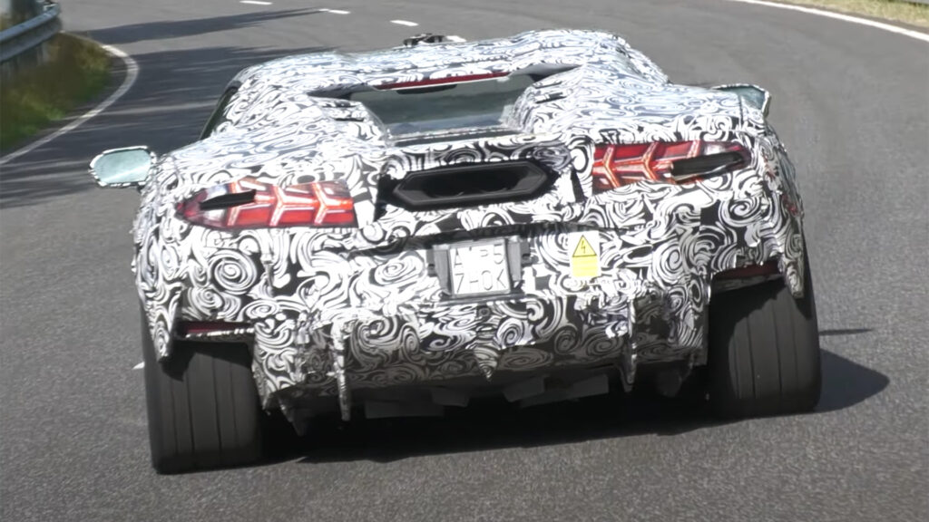 See And Hear 2025 Lamborghini Huracan Replacement On The Road, Is It A TT V8?