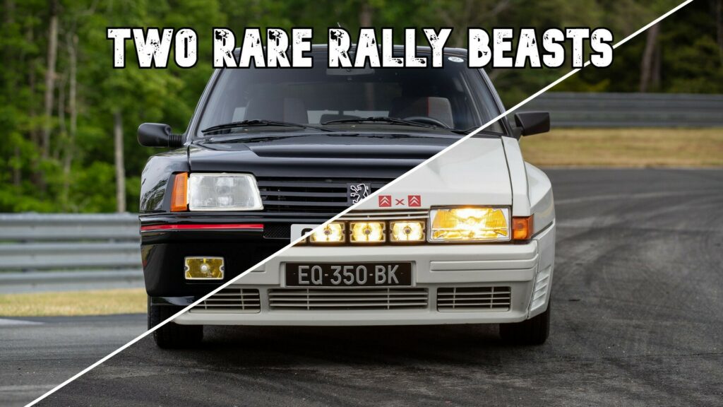  Super Rare Rally Homologation Specials From Peugeot And Citroen Go Up For Sale