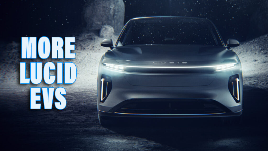 Lucid’s Upcoming Smaller EVs To Go After Tesla Model 3/Y